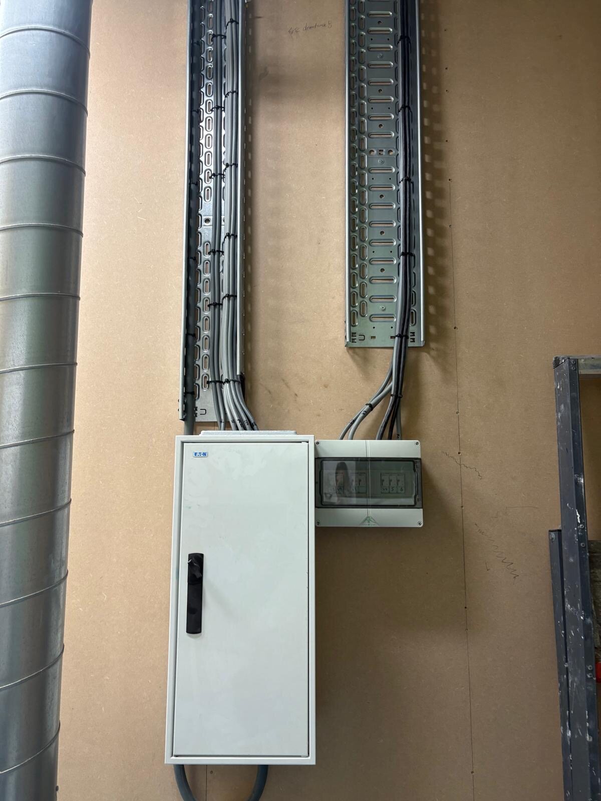Wandkast voor een elektrische installatie